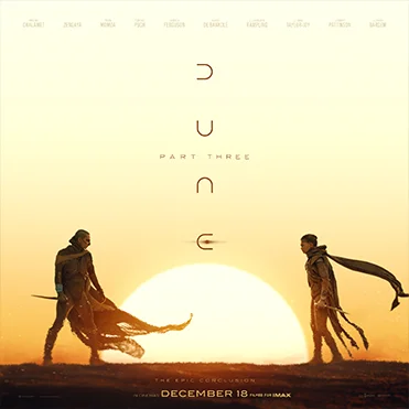 Dune: Part Three tickets are on sale now